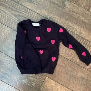 HM heart sweater